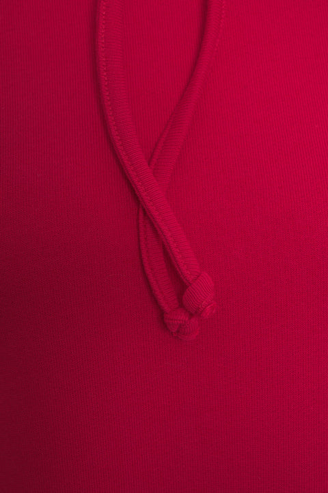 Felpa con cappuccio e logo