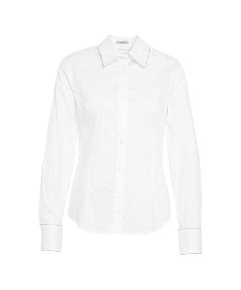 Bluse mit Strass-Applikation