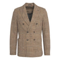 Blazer doppiopetto in glencheck