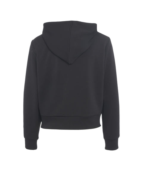 Felpa con cappuccio e zip