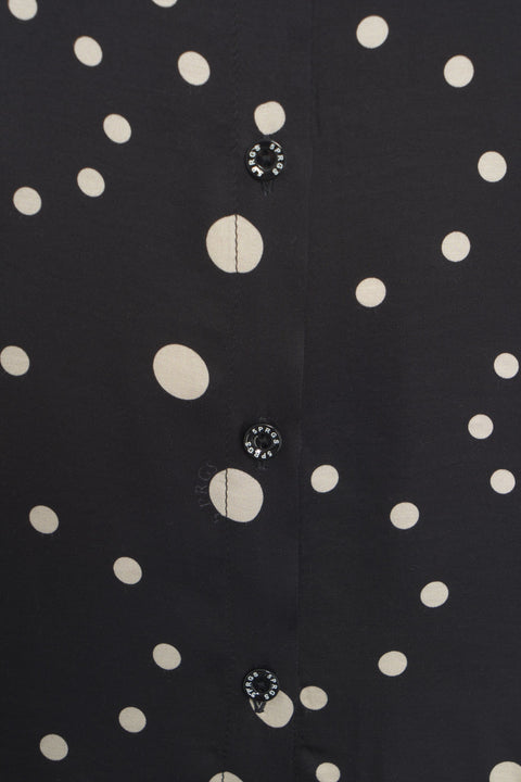 Bluse mit Schleifenkragen