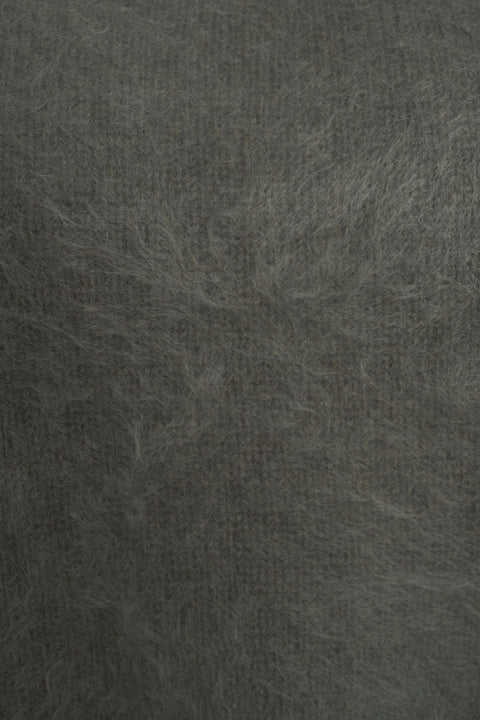 Maglione in brushed cashmere