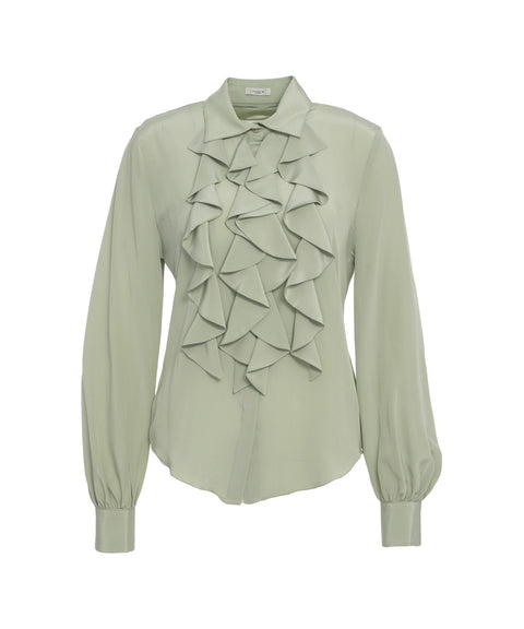 Bluse mit Rüschendetails