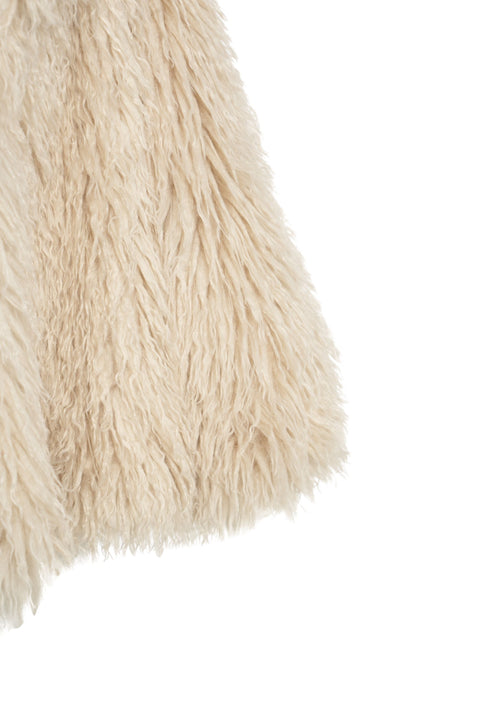 Giacca in ecopelliccia