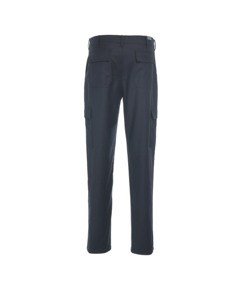 Pantaloni cargo in lana