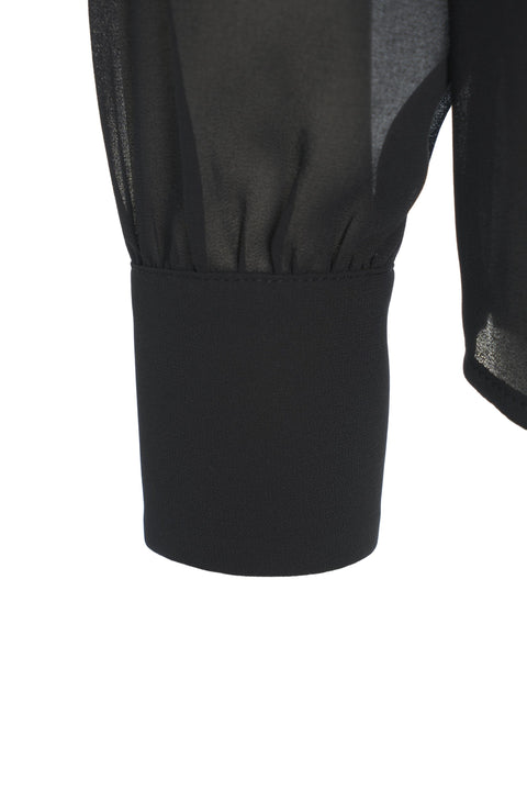 Blusa con dettaglio catena