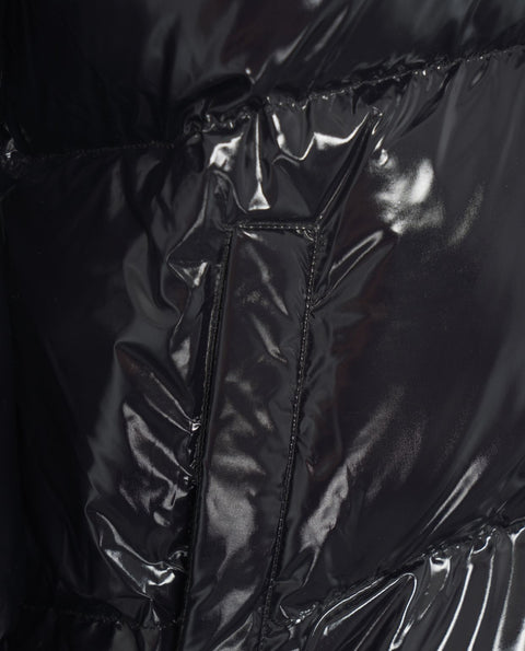 Gesteppter Puffer mit Kapuze