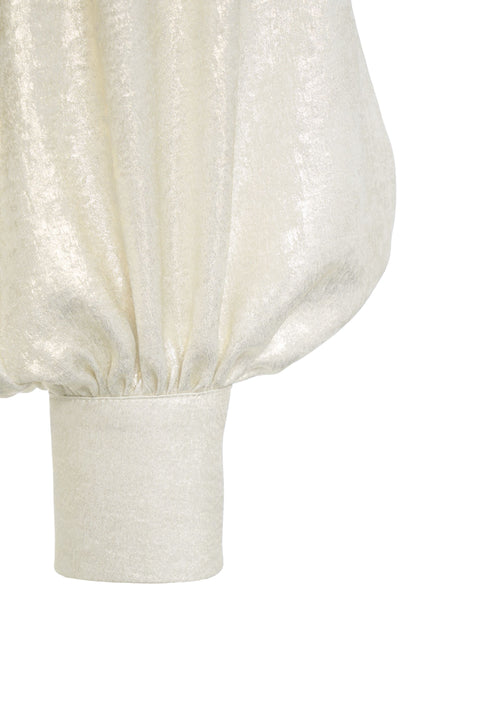 Bluse mit Glitzer-Finish