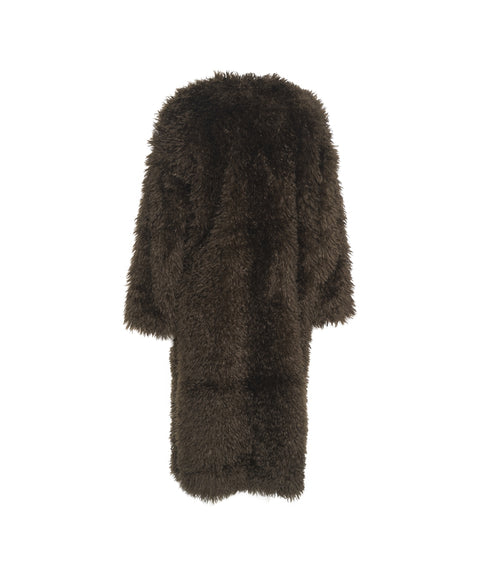 Second Female Faux fur coat 'Ophie' Brown Women –