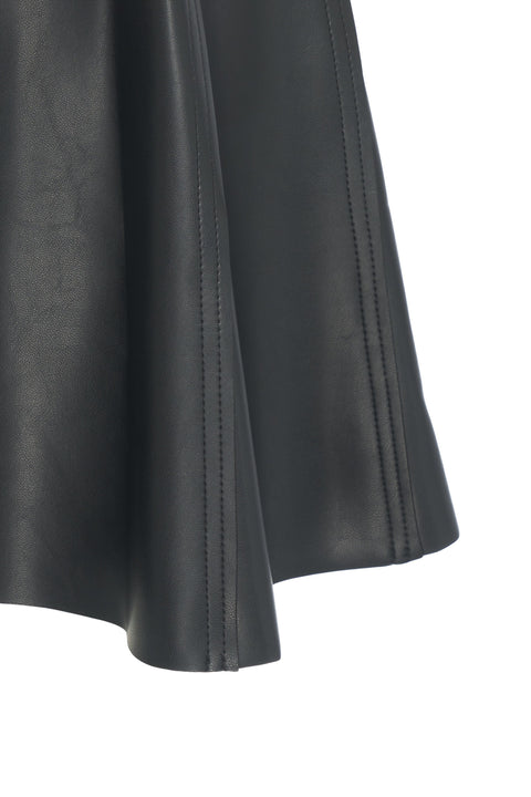 Minikleid aus Kunstleder