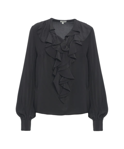 Bluse mit Rüschendetails