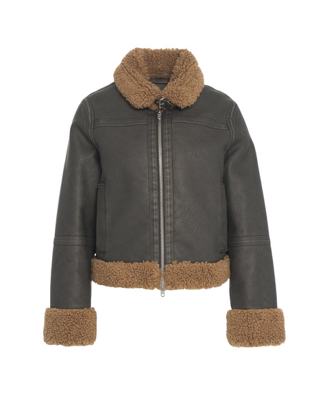 Giacca in ecopelle 'Lorelle'