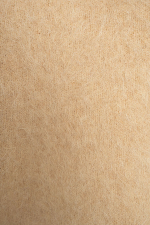 Maglione in brushed cashmere