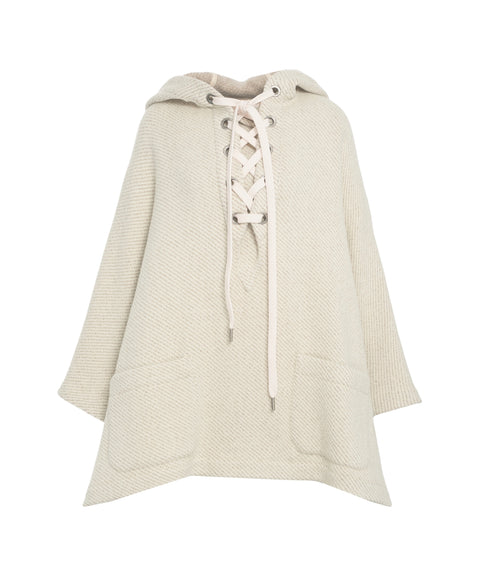 Mantella con cappuccio