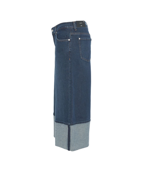 Jeans wide leg 'Culotte'