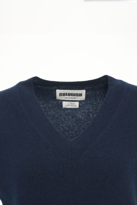 Gilet in cashmere 'Nikko'