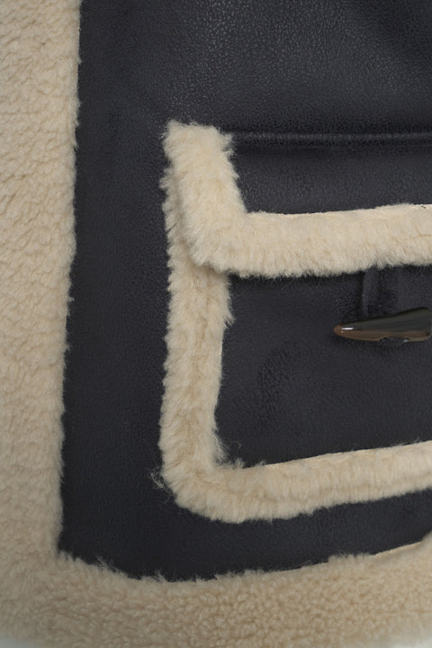 Gilet in montone 'Lurple'