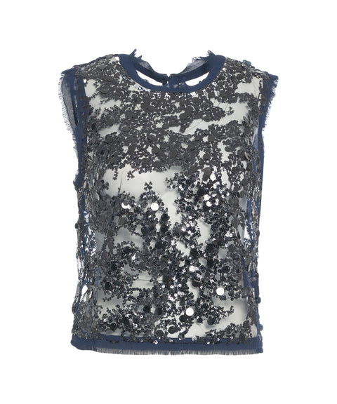 Top with sequins 'Manira'