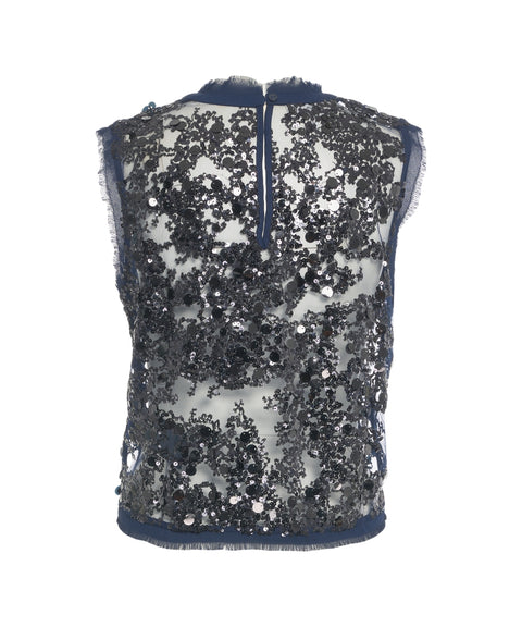 Top with sequins 'Manira'