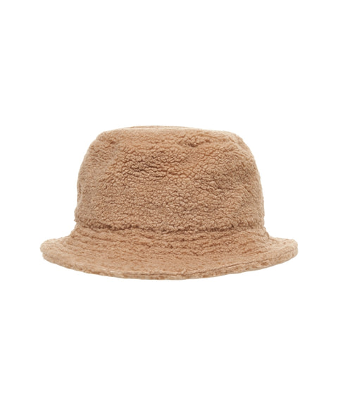 Bucket hat in ecopelliccia