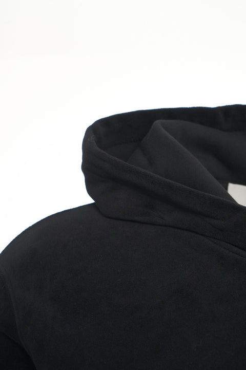 Felpa con cappuccio in ciniglia