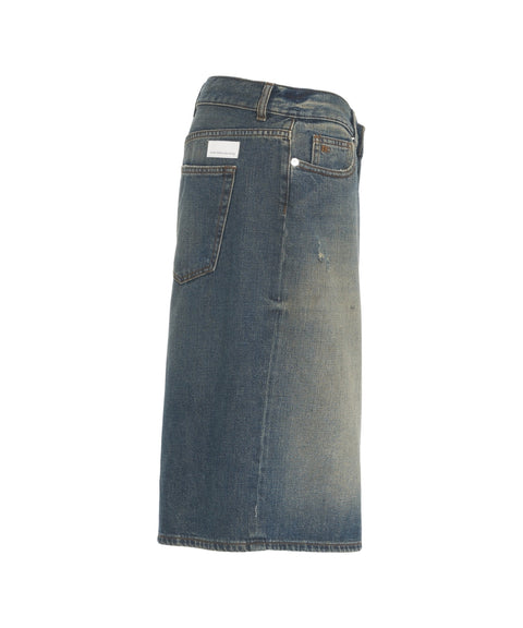 Denim Bermudahose