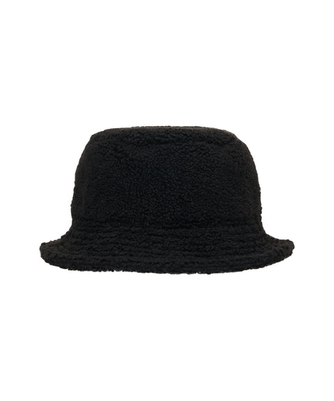 Bucket hat in ecopelliccia
