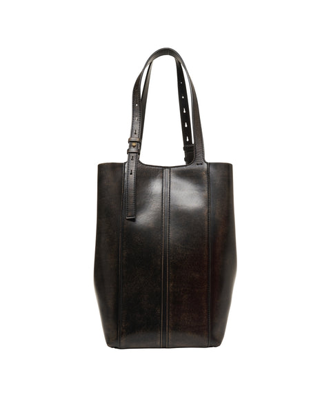 Shopper in pelle '24/7'