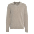 Cashmere polo shirt