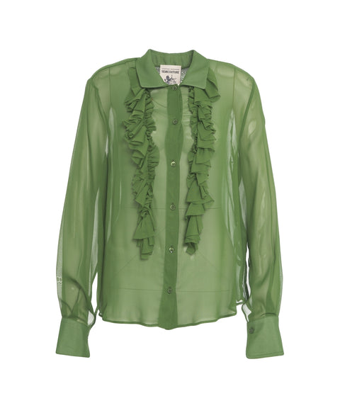 Bluse mit Rüschendetails 'Alejandra'