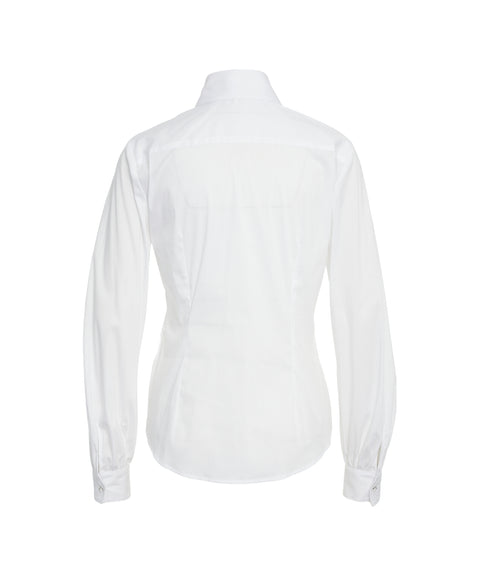 Blusa con colletto button-down