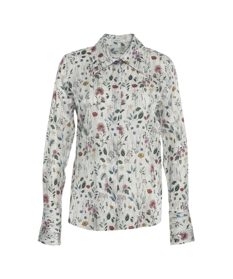 Bluse mit floralem Druck