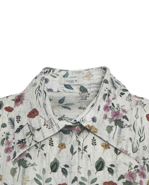 Bluse mit floralem Druck