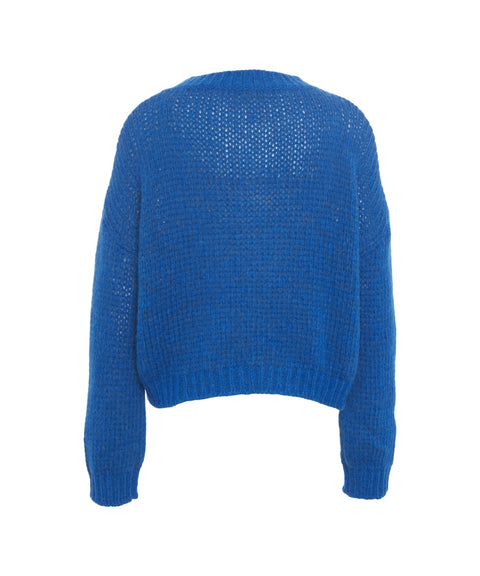 Strickpullover aus Alpakagemisch