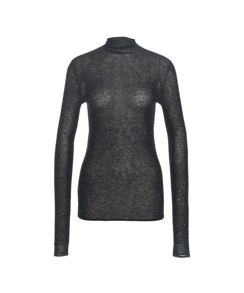 Top mit Rollkragen