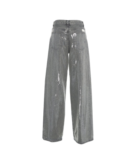 Jeans mit Pailletten 'Gea'