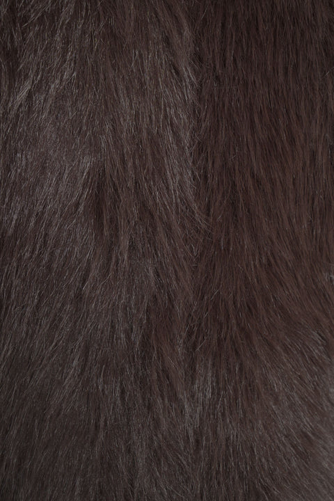 Cappotto in ecopelliccia