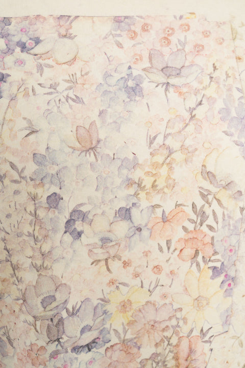 T-shirt con stampa floreale