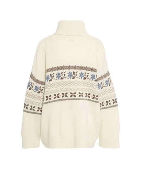 Maglione a collo alto 'Leonora'