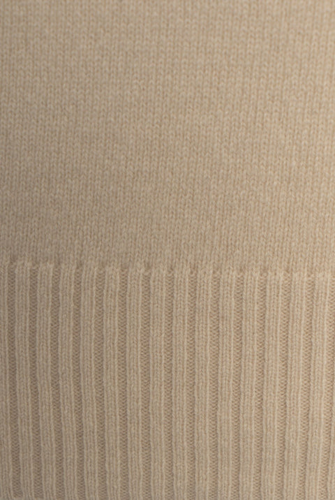 Rollkragenpullover aus Schurwolle