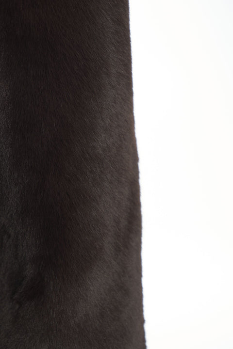 Giacca in ecopelliccia