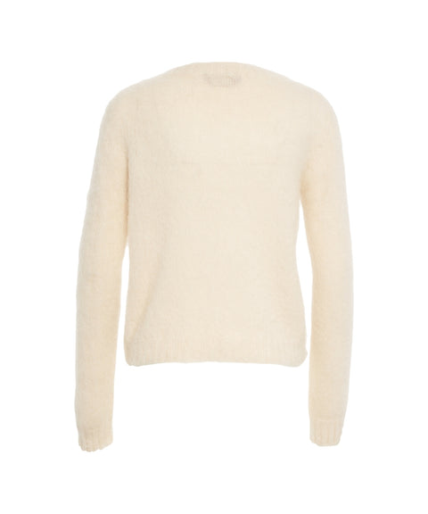 Maglia in mohair misto