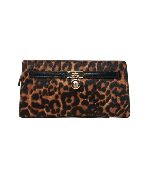 Clutch con stampa animalier