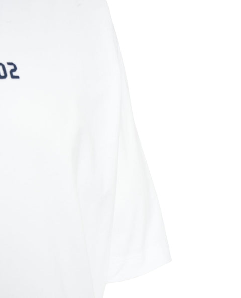 T-shirt oversize con stampa logo