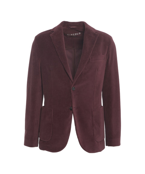 Einreiher Blazer aus Cord