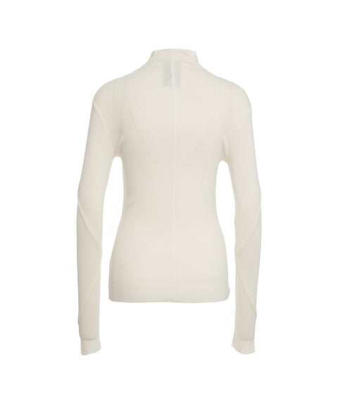 Maglione a collo alto in maglia