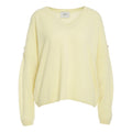 Maglione in cashmere con perle