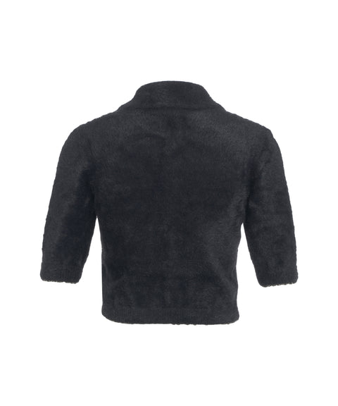 Cardigan con bottoni decorativi