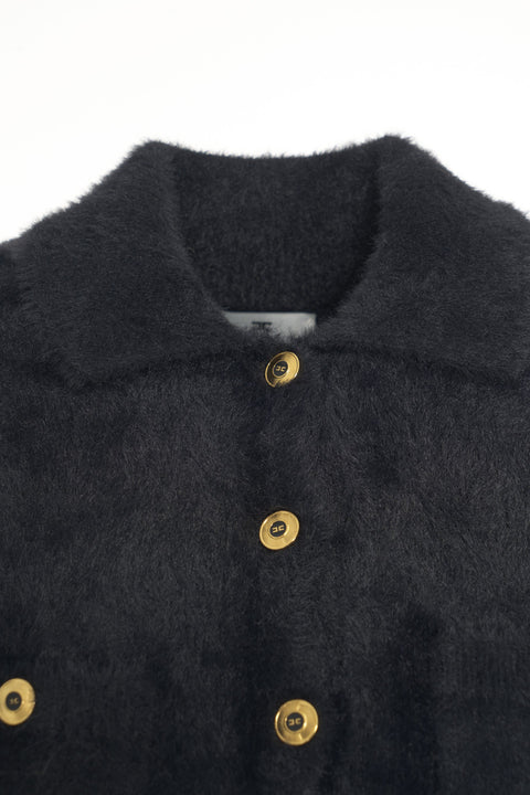 Cardigan con bottoni decorativi