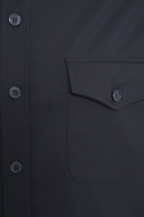 Camicia in misto lana 'Osaka'